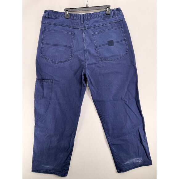 Vtg Marithe Francois Girbaud Baggy Jeans Mens 40x32 Y2K Wide Denim Streetwear - Picture 2 of 10